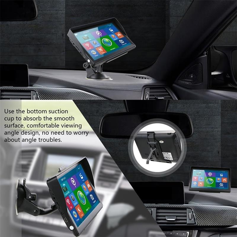 7 Inch GPS Navigator HD LCD Display Touch Control Smart Voice Turn Direction Guidance for Car GPS Navigator