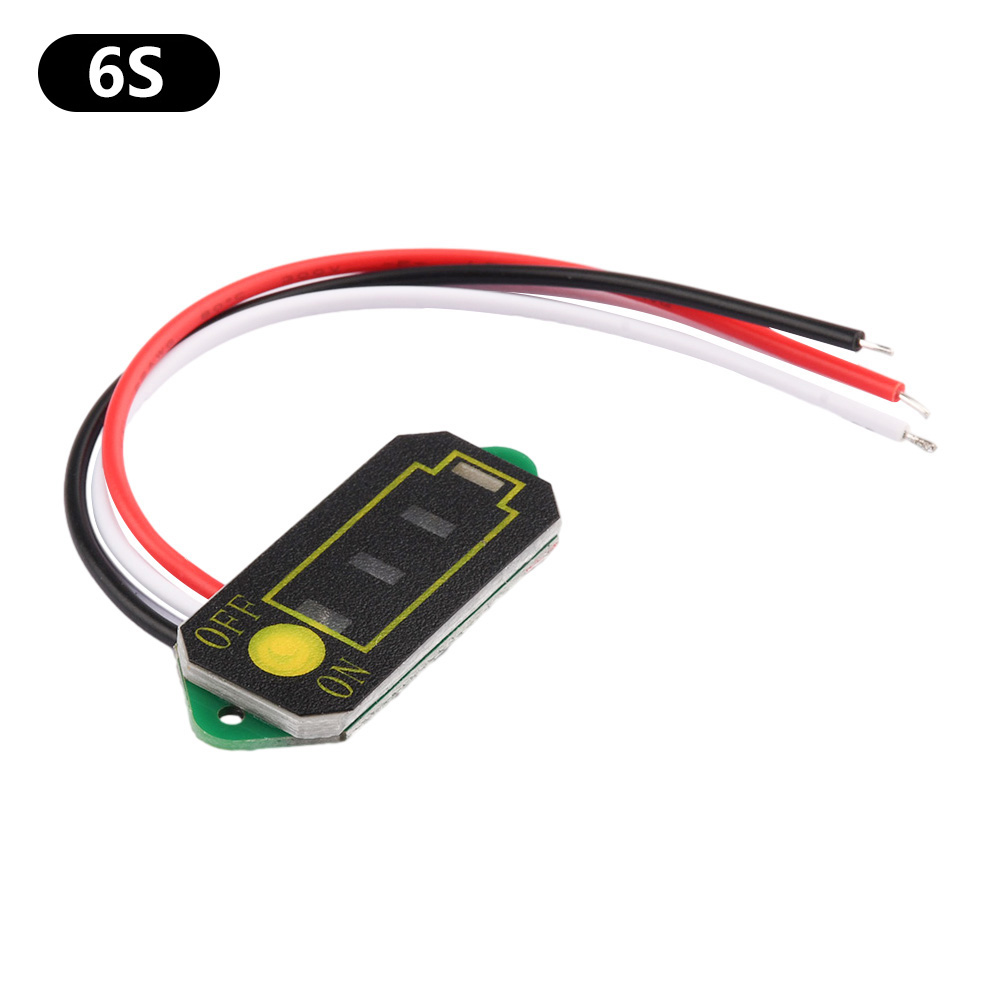 18650 Lithium-Batterie Energie Anzeige Ladeanzeige blinkt FÜR 1S 2S 3S 4S 6S 7S 12V 24V Li-Ion Lifepo4 Blei-Säure BMS: Grün