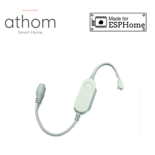 ATHOM pre Flashed ESPHome 5V WS2812B LED Light Strip Controller