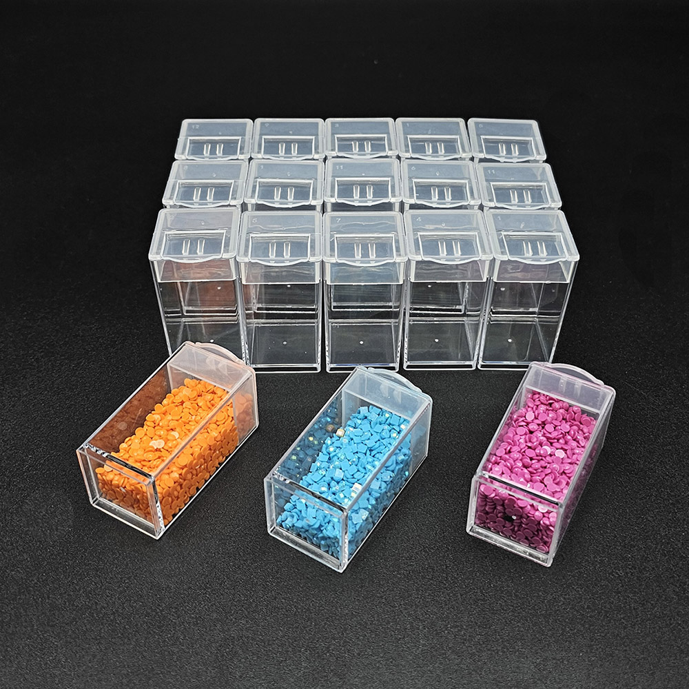 5D DIY Diamant Malerei Werkzeuge Zubehör Lagerung Box Container Diamant Stickerei Zubehör Bohrer Box Mosaik Container Fall