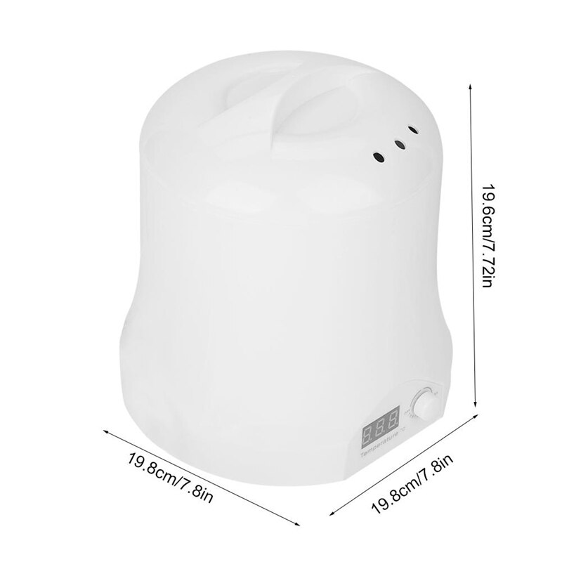 Máquina Eléctrica de depilación con calentador de cera, depilación de Spa, depilación depilatoria eléctrica, resistente al calor, respetuoso con el medio ambiente, enchufe de la UE