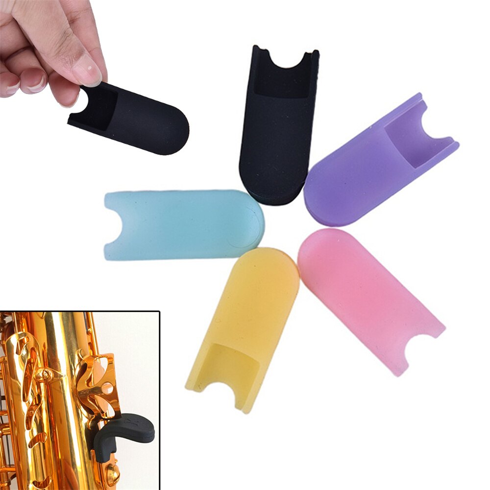 En Caoutchouc Saxophone Repose-Pouce Économiseur Coussin Protège-doigts Confortable Pour Alto Ténor Saxophones Soprano