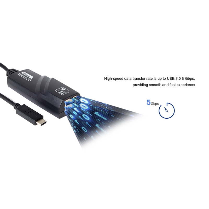 Uc-064 Usb 3.0 5 Gbps Typ-C Zu 1000Mbps Gigabit Ethernet Netzwerk Lan Adapter für Rj45 Ipv6 ieee 802.3Az