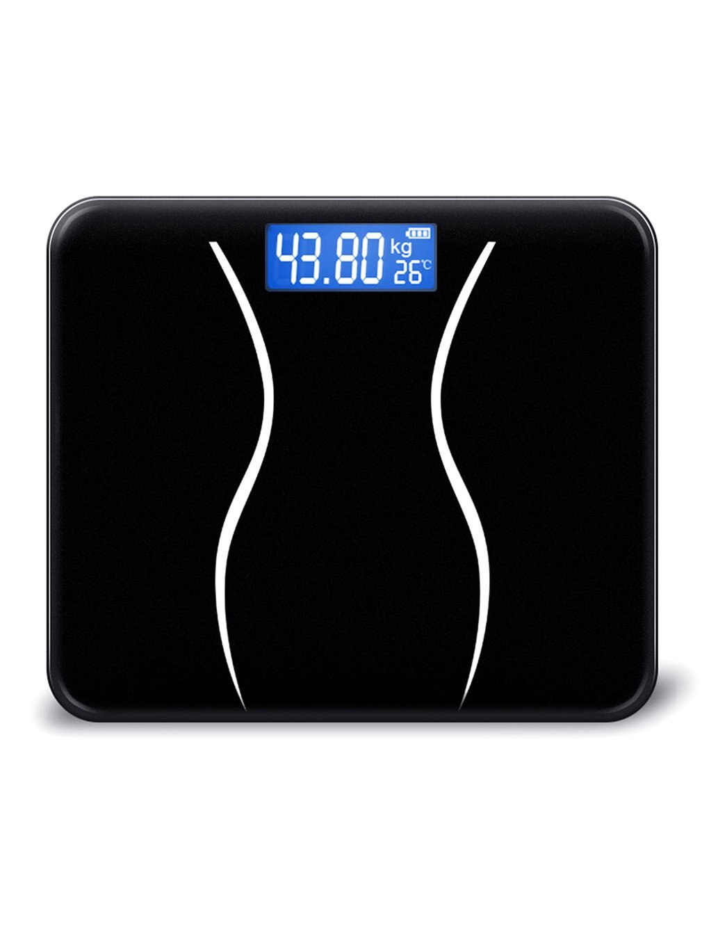 180KG Digital Electronic LCD Bathroom Weighing Scale Accurate Weight Measurement Electronic Smart Human Scale