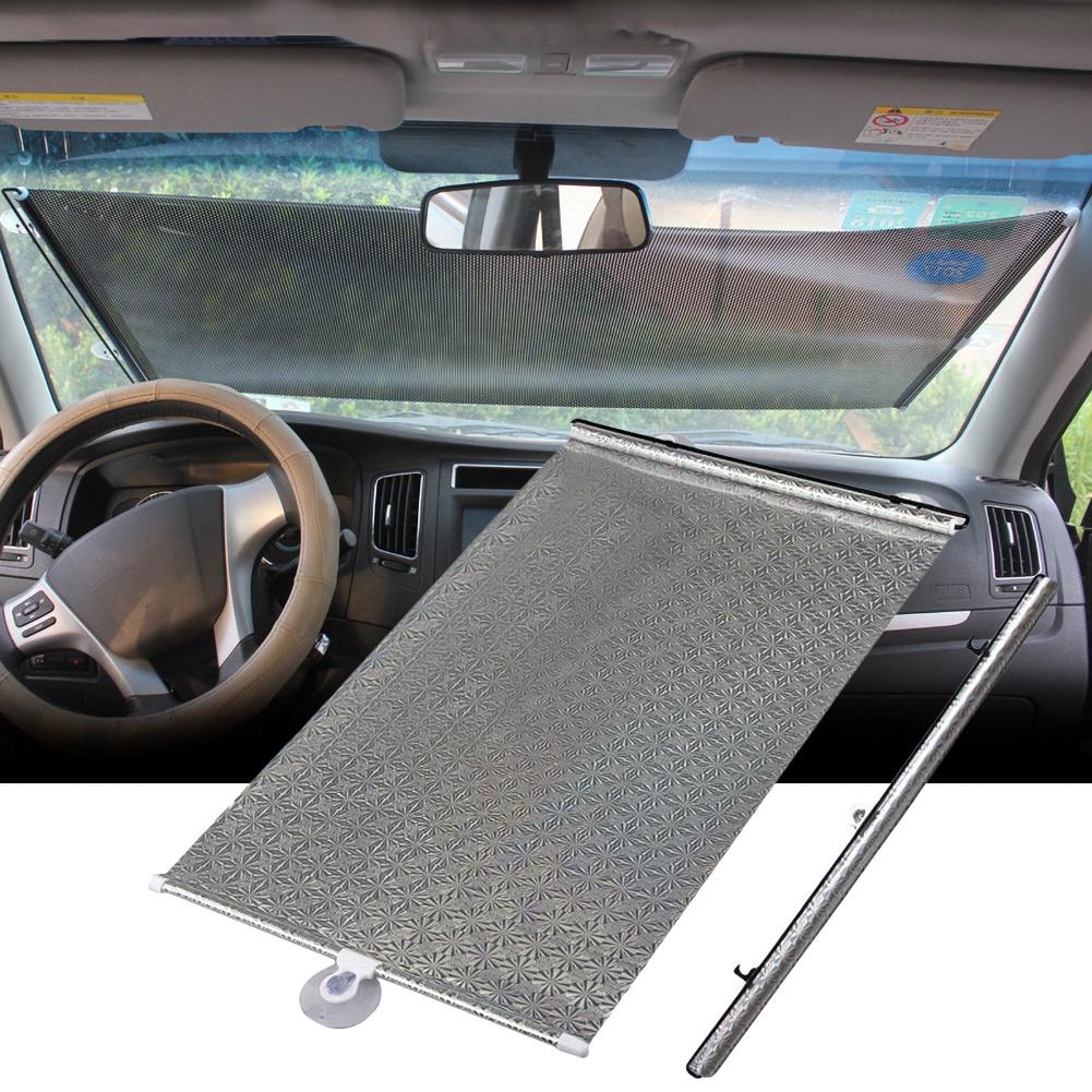 Parabrisas retráctil automático para coche, cubierta de parasol, cortina de protección contra el calor solar, accesorios de coche