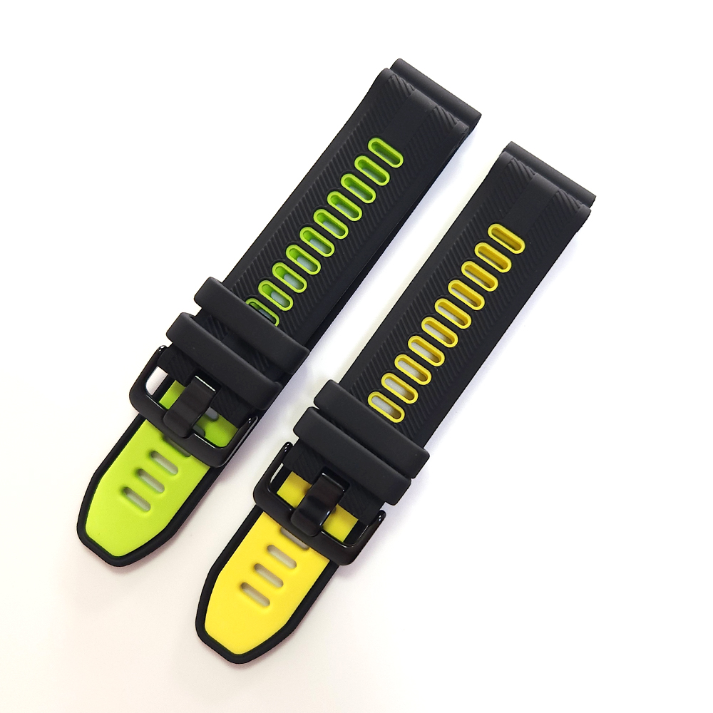 Vervanging Horlogeband Voor Garmin Forerunner 965 955 Solar 945 935 745 22 Mm Two Tone Sport Siliconen band Armband Accessoires