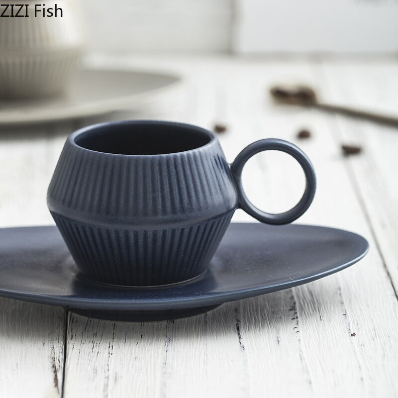 120ml nördlich Europa konzentrieren Porzellan Kaffee Becher Chef Dame Tassen Tee Milch Tassen und Tassen Hochzeit