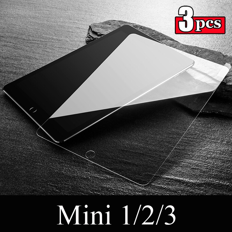 9H Gehärtetem Glas Für iPad Air 4 10,9 zoll 2,5 D Volle Abdeckung Screen Protector Für iPad Pro 11 Air 2 3 MiNi 5 4 3 2 10,2 Glas: mini 123
