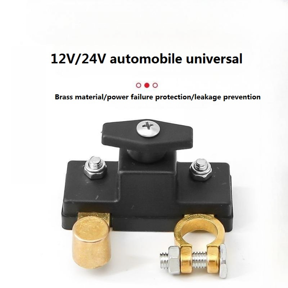 Bilbatterifrakoblingsbryter 12v 24v batterilekkasjebeskyttelse til bil lastebil