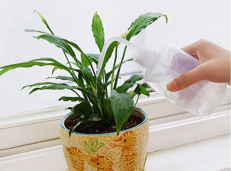 Sukkulenten Spezielle Pflanze Blume Gießkanne quetschen Flaschen Mit Lange Düse Wasser Schnabel Gießen Wasserkocher Werkzeug 250ML 500ML