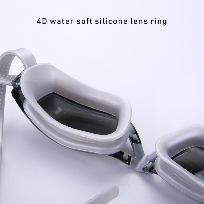 Recept-1.5 ~-8 Waterdichte Professionele Bijziendheid Zwemmen Swim Eyewear Siliconen Bril Duiken Zwembril Volwassenen Kids