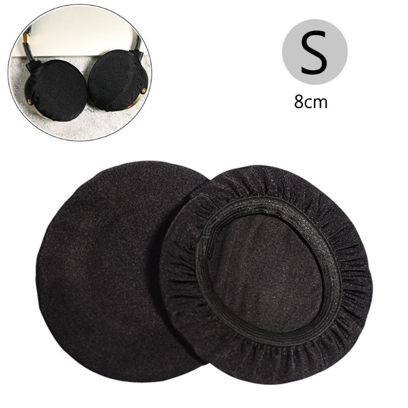 Hoofdtelefoon Cover Elastische Wasbare Oorschelp Protector Hoofdtelefoon Stofdicht Cover Voor On-Ear Hoofdtelefoon: Bruin