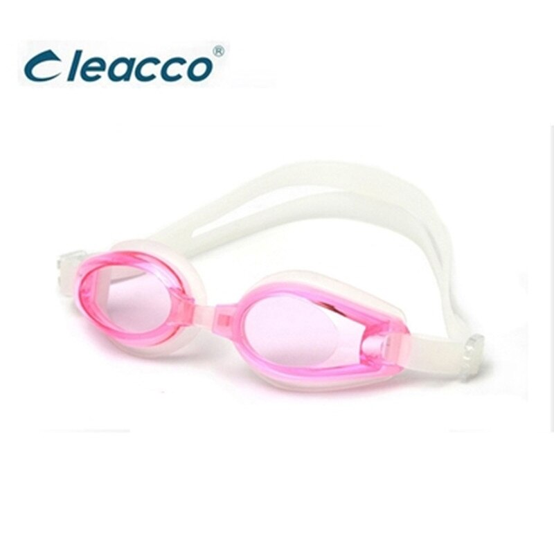 Multi Prescription Optical Swim Goggle Myopia Glasses Silicone Anti-fog Coated Watertight Swim Eyewear Eyeglasses diopter: pink