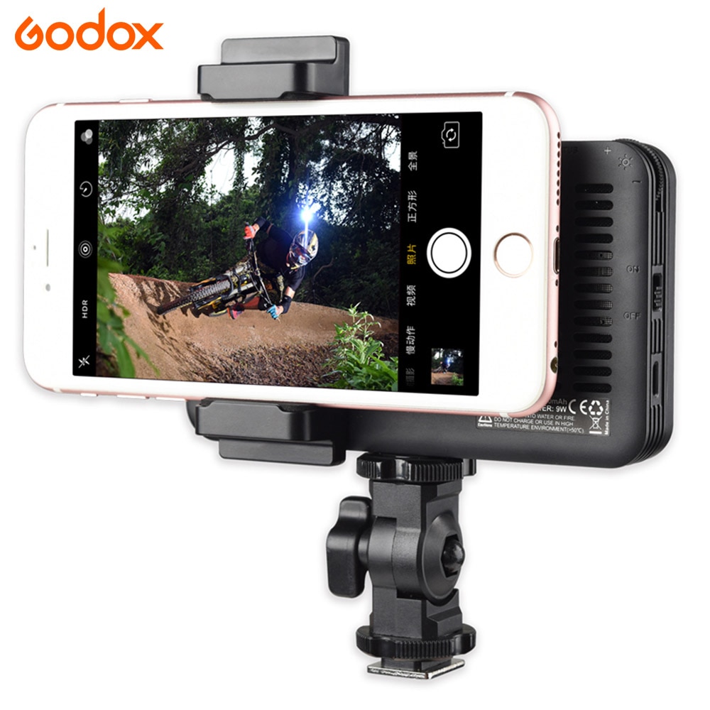 Godox M150 Led Licht 5600K Witte Kleur Led-paneel Selfie Licht Lamp Voor Iphone Smart Phone Video Camera Maquiagem