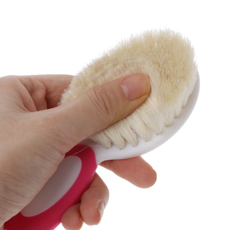 Brosse à cheveux douce pour -né | Lot de 2 pièces, brosses à cheveux pour bébés enfants, ensemble de brosses à cheveux pour garçons et filles, masseur de tête