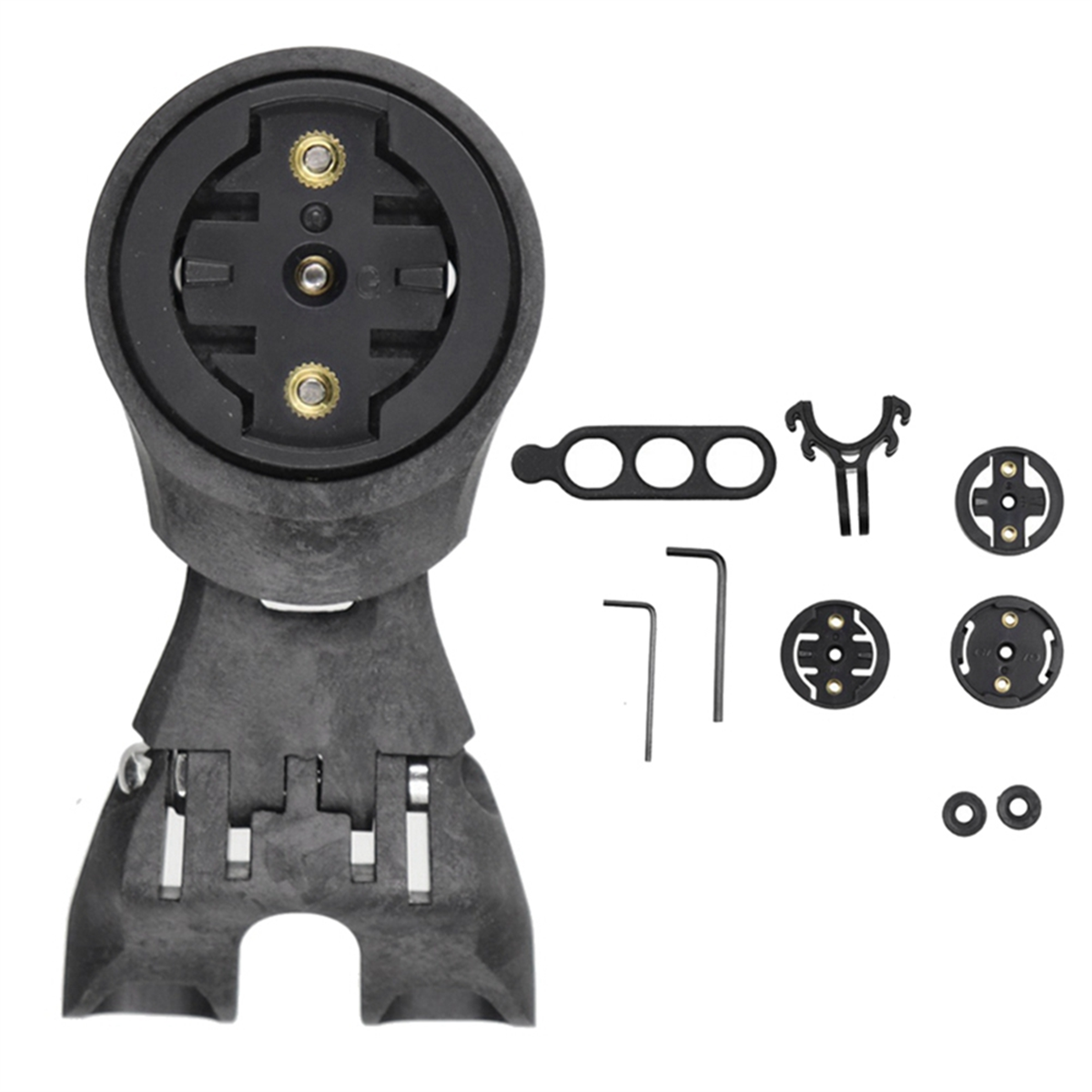 Cykelstyrstam datorfäste stöd för garmin bryton wahoo giant med ljus kamera cykelfästen hållare