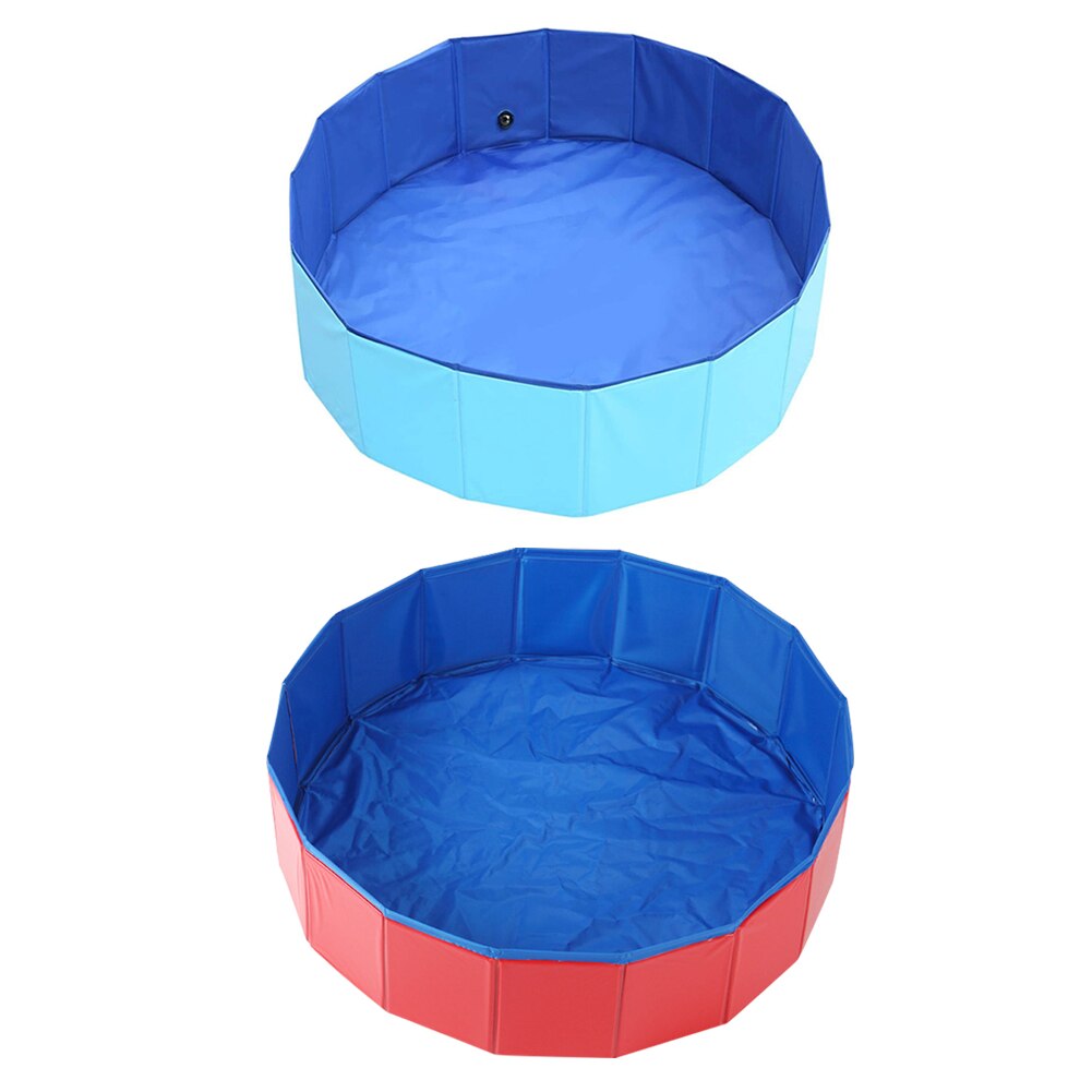 Dog Swimming Pool Foldable Pet Pool Bath Swimming Tub Bathtub Pet Collapsible Bathing Pool for Dogs Cats Kids Bath Bucket Tub