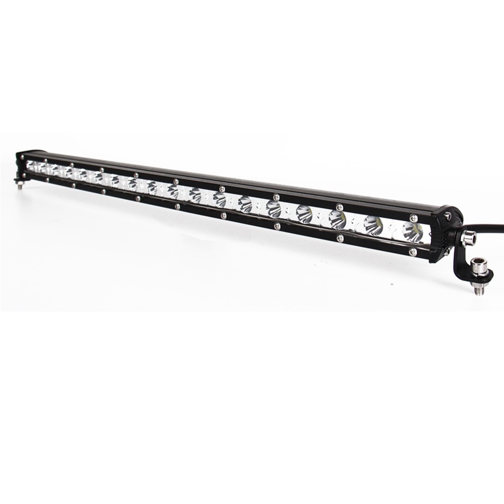 54w 20 " ohut led auton katon puskurin spot/tulva/yhdistelmä led bar offroad autos yöajo ajovalot 4 x 4 työvalopalkin kohdevalot