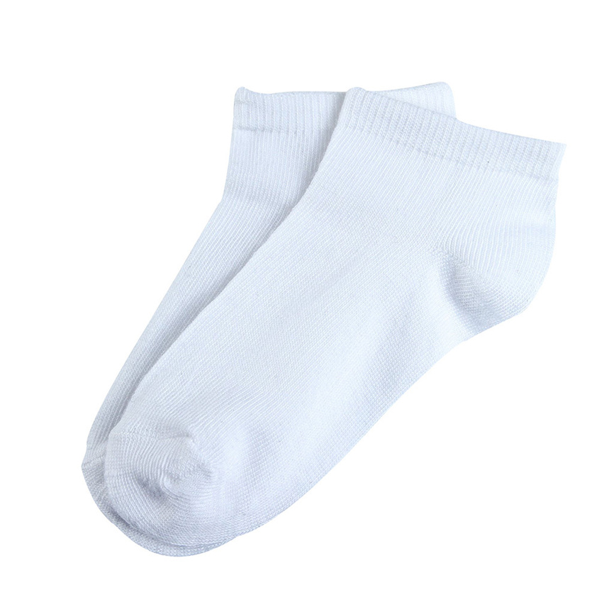 15PC Baby Socks Anti Slip Toddler Baby Kids Socks Baby Socks Solid Soft Sock Black White Ankle Socks: White / M