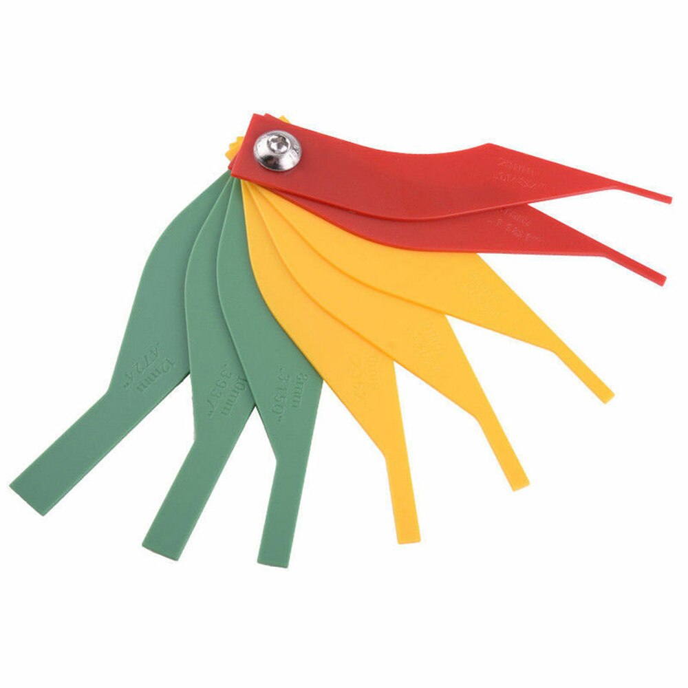 Lining Brake pad Measuring Tester Measure Tool Scale Feeler Accessories 1pcs