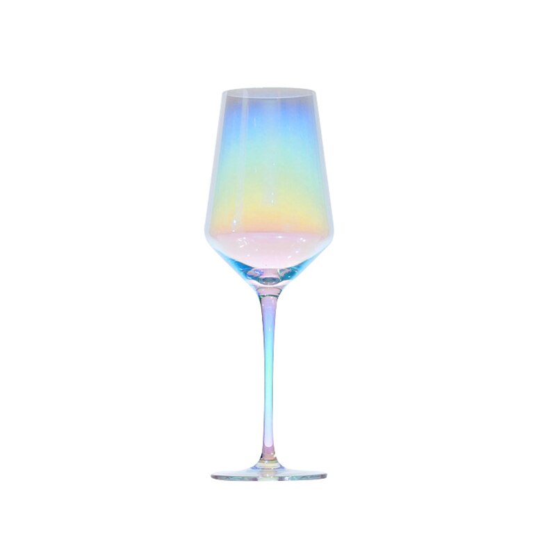 Coupe de vin en verre arc-en-ciel | Coupe de champagne, gobelets de Cocktail, verres de vin pour boire du vin pour mariage, home Bar hôtels verres