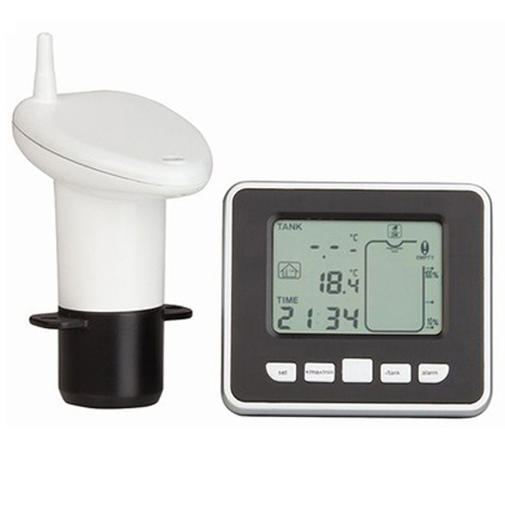 Tank Transmitter -40~60 Measure Range Level Gauge And Wireless Thermometer Ultrasonic Level Flow Meter 0.5~15M Depth Level Meter