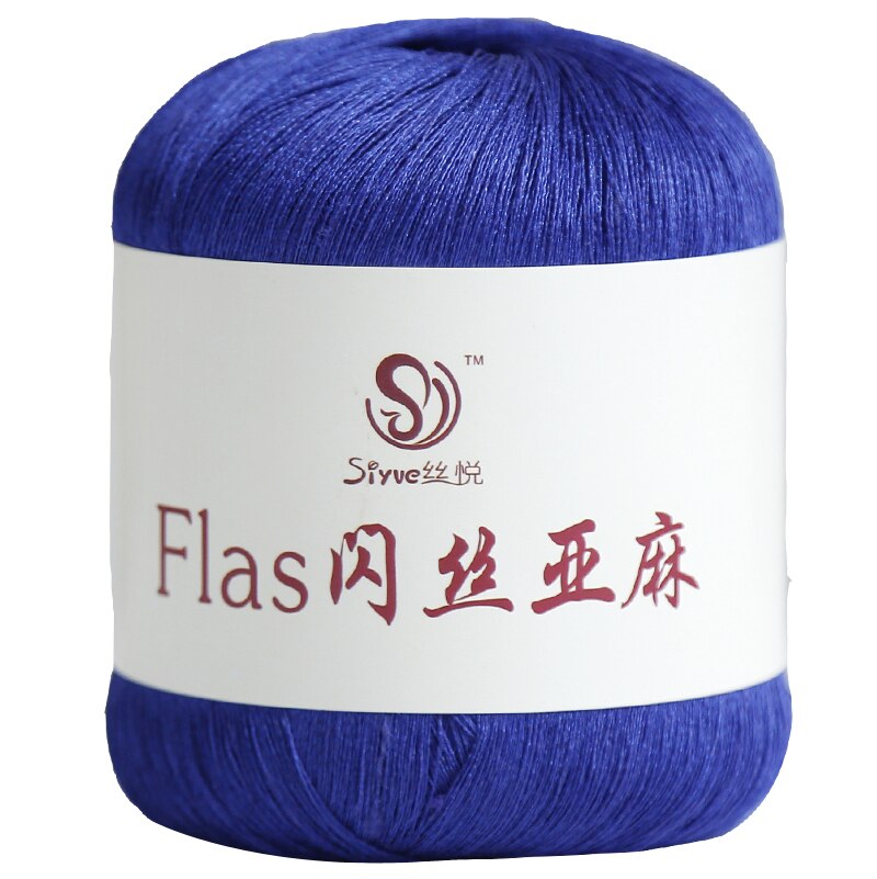 50g/ball Flax Yarn Crochet Line Hand Knit Threads Sew Knitted Yarns Handmade Needlework Crochet Yarn