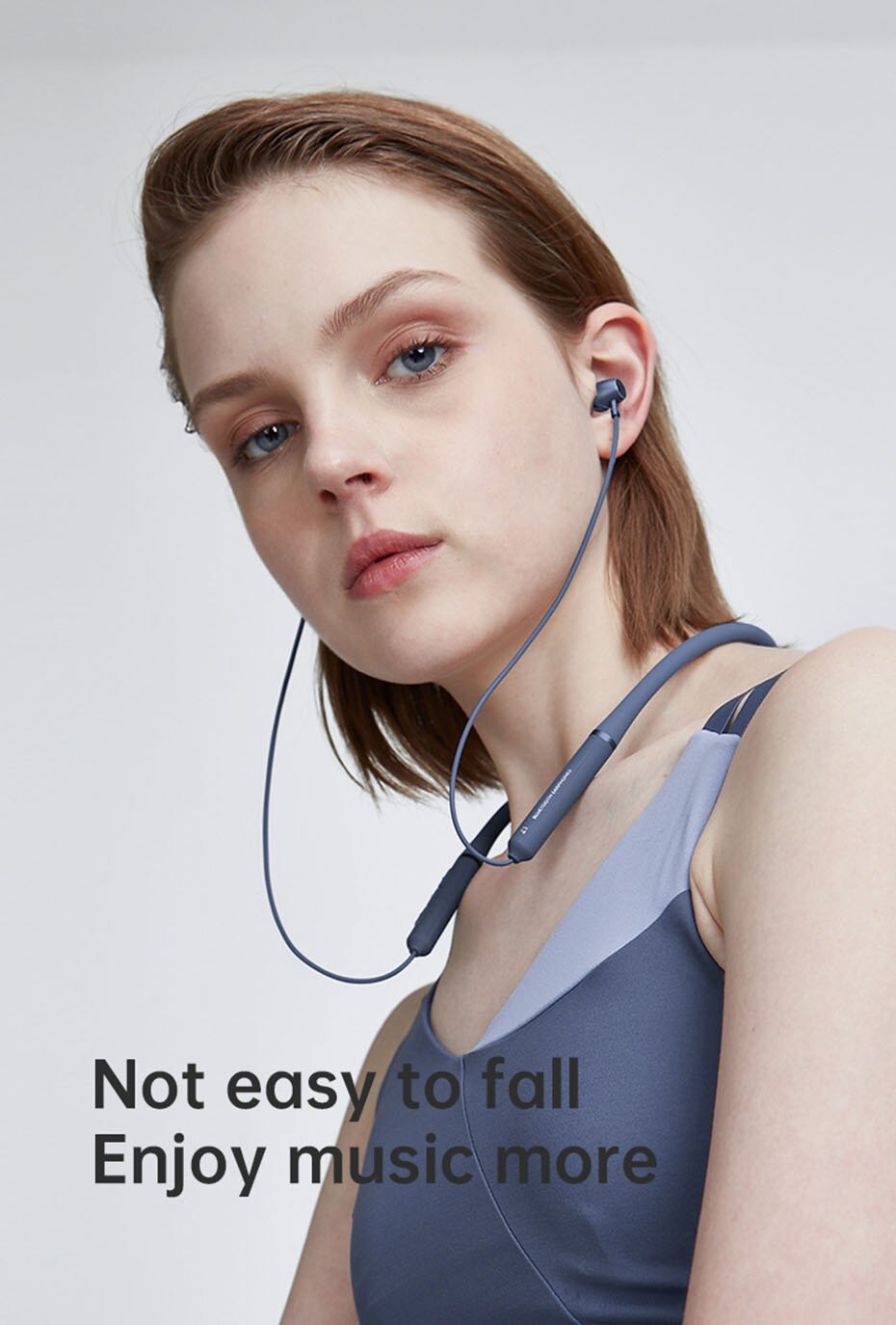 Auriculares inalámbricos 003 con Bluetooth, cascos magnéticos con banda para el cuello, resistentes al agua, deportivos, HiFi, con cancelación de ruido y reproductor de MP3