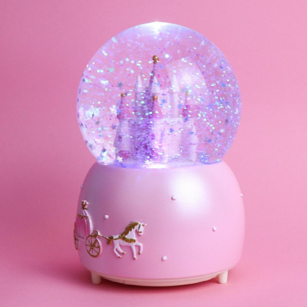 Rctown Sneeuw Bal Muziekdoos Prinses Kasteel Vorm Speelgoed Voor Home Decoratie Ornamenten Meisjes Verjaardag Valentijn Cadeau