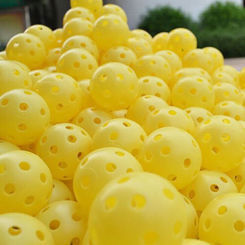 6 uds interior pelota de golf pelotas para practicar golf Luz de bola de Golf entrenamiento agujero golf principiante práctica