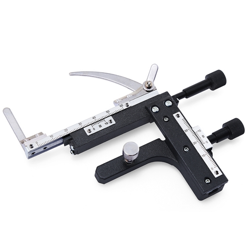 XSP-microscopio biológico mecánico, X-Y de escenario móvil con regla de escala