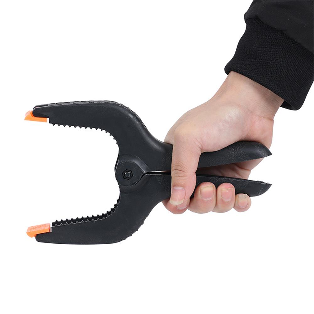 6 Pcs Heavy Duty Plastic Spring Clamps 3 Inch for Woodworking Canvas Paper Painting Photography Background Clip