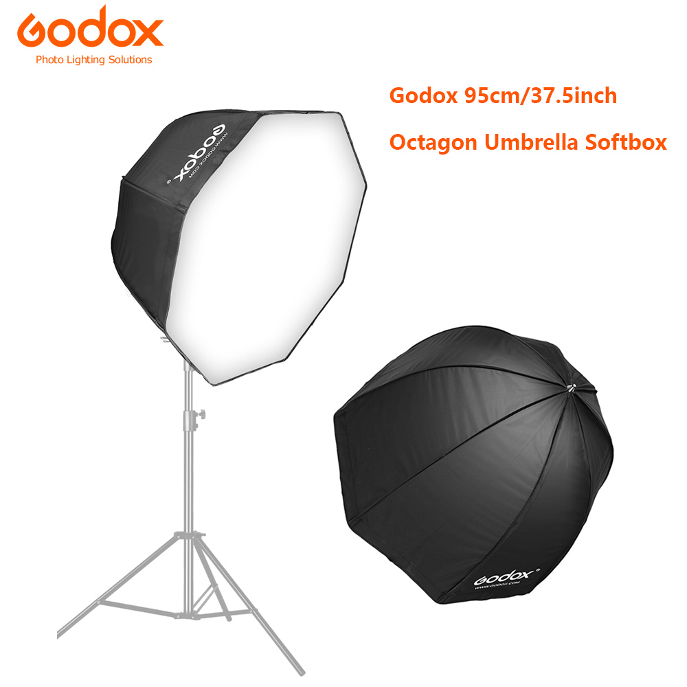 Godox Photo Studio Softbox 95 Cm 37.5 Inch Draagbare Octagon Flash Speedlight Speedlite Softbox Paraplu Softbox Brolly Reflector
