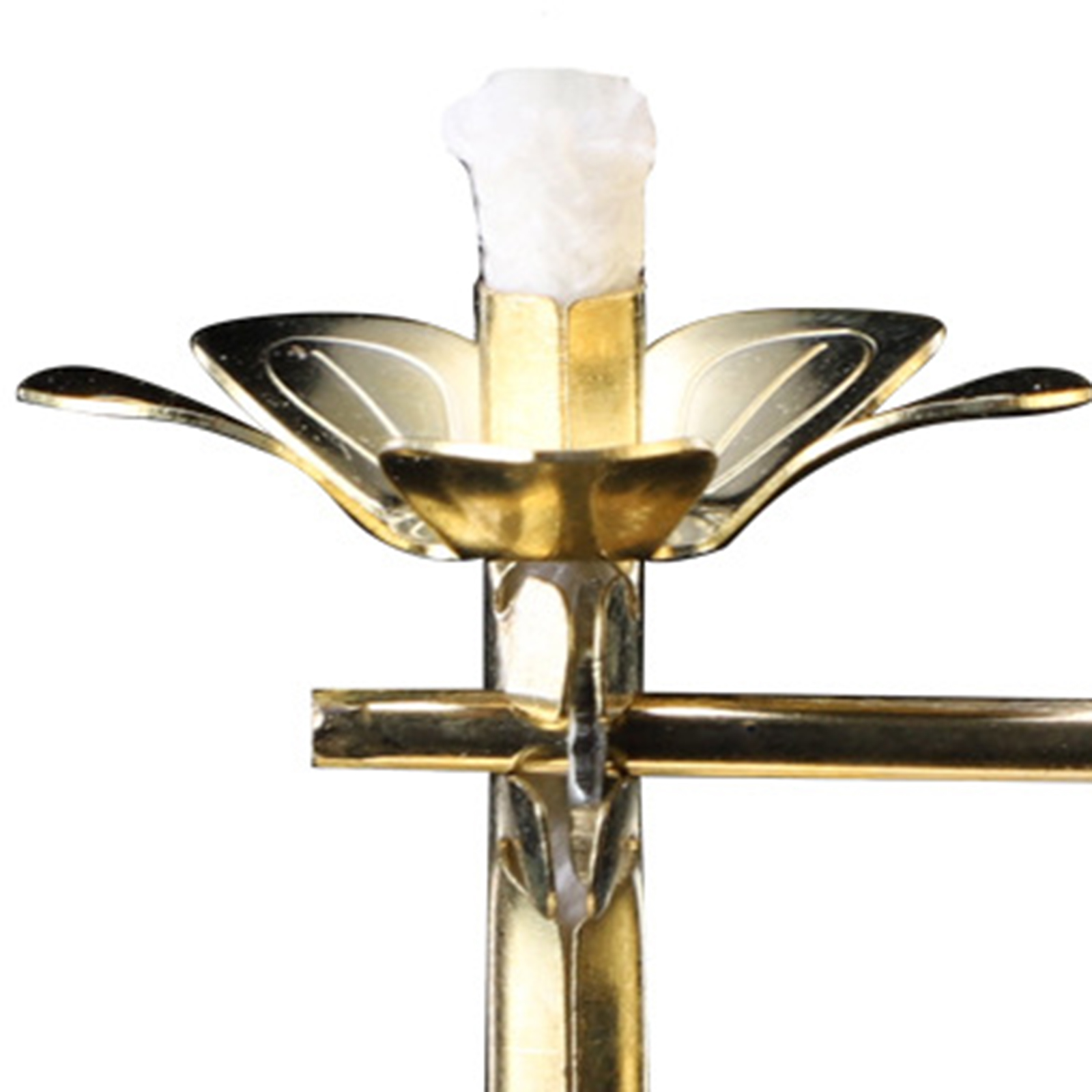 2 teile/satz Gold Butter Lampe Docht Halter Docht Lampe Stehen Teelicht Öl Lampe Stehen Tibetischen Buddha Ghee Lampe Halter für hochzeit Yoga