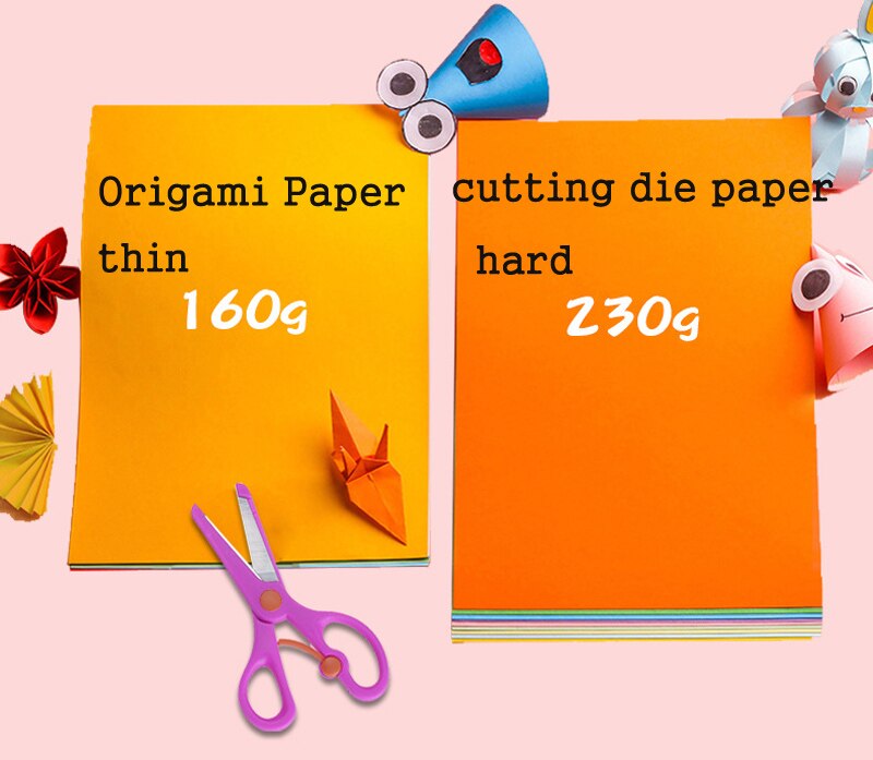 A4 Size 50 Pcs Thick Hard 230gms Cardboard Cutting Paper Paperboard DIY Painted Scrapbooking Greeting Card Paper Decorative