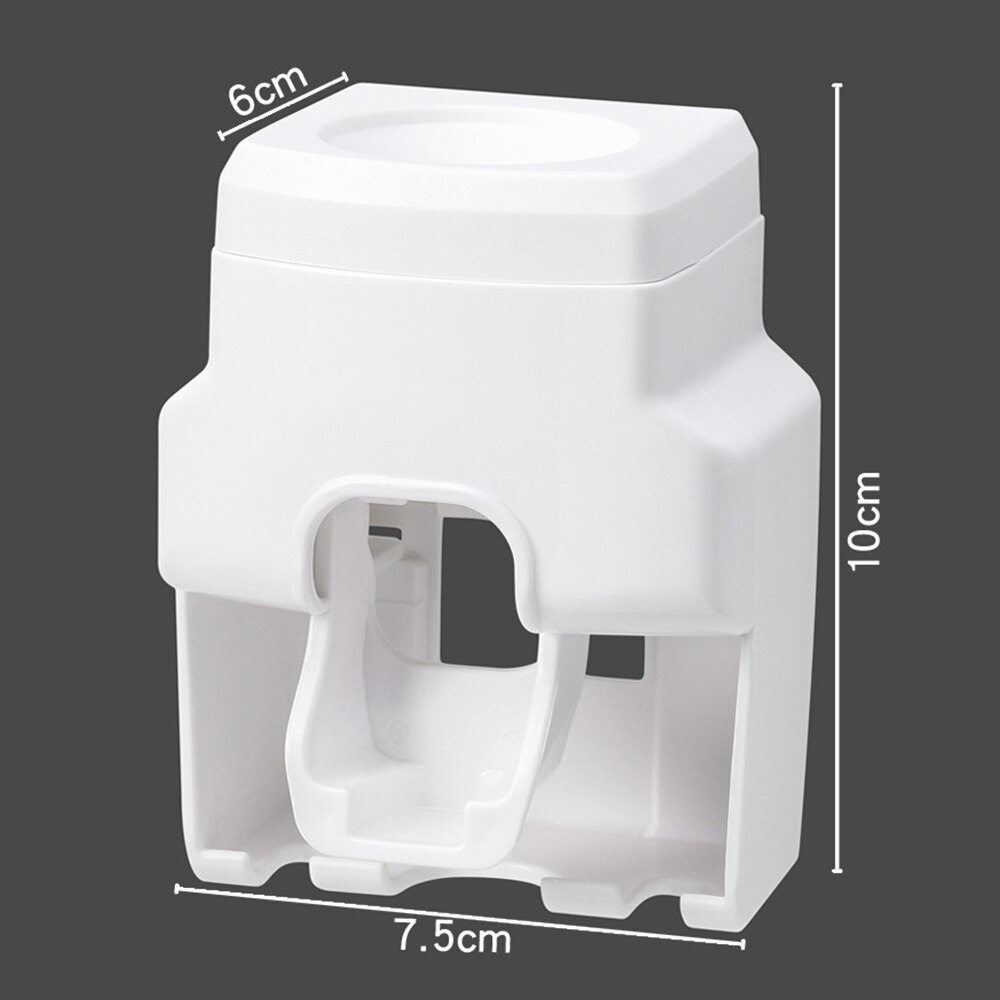 Automatic Toothpaste Dispenser Bathroom Toothbrush Holder Wall Mount Toothpaste Squeezer For Toilet Home Bathroom Accessories