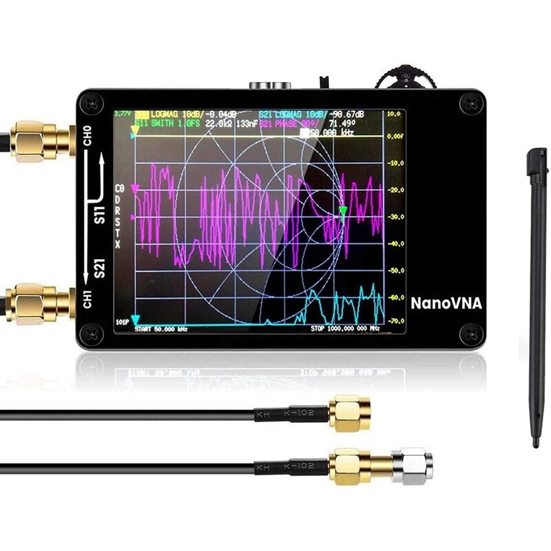 RF-Signalverarbeitungsplatine Für NanoVNA – 18 Module, 6,5 MHz Video-Trap, RLC-Resonanz, UFL-Kabel