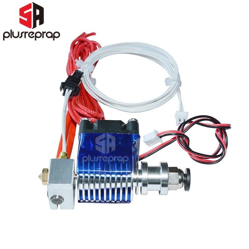 Verbesserte V6 J-kopf Hotend waten/Bowden Extruder mit Heizung M3 schraube-in Thermistor Düse Fan Wärme waschbecken MK8 3D für Drucker Teile