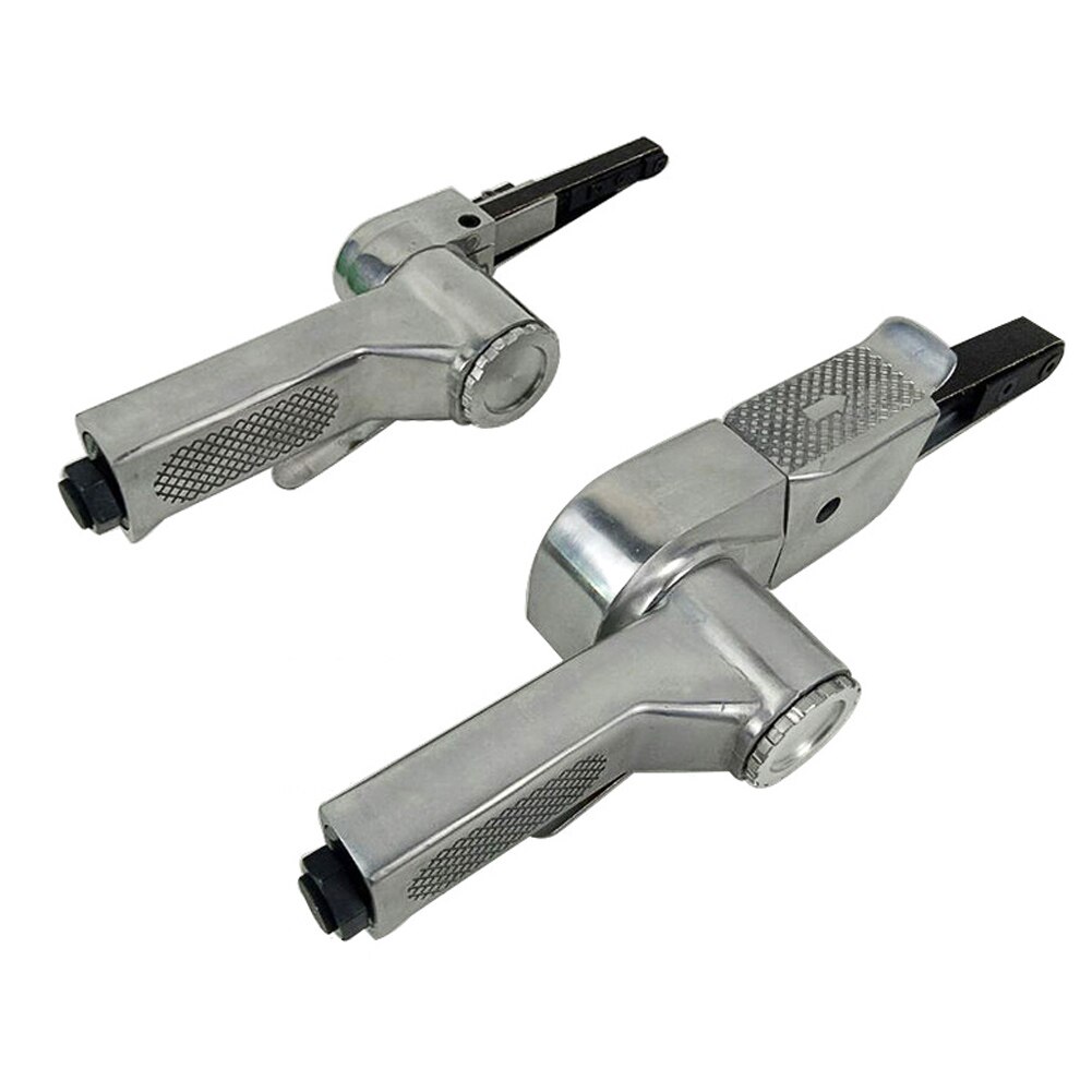 Rectifieuse d'angle d'air 3/8 "ponceuse à bande d'air avec bandes abrasives pour le ponçage du compresseur d'air