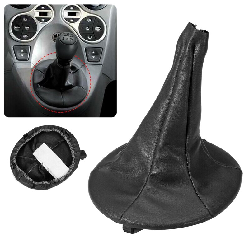 Gear Shift Knob Boot Gaiter Dust Cover for Fiat 500 500C Panda