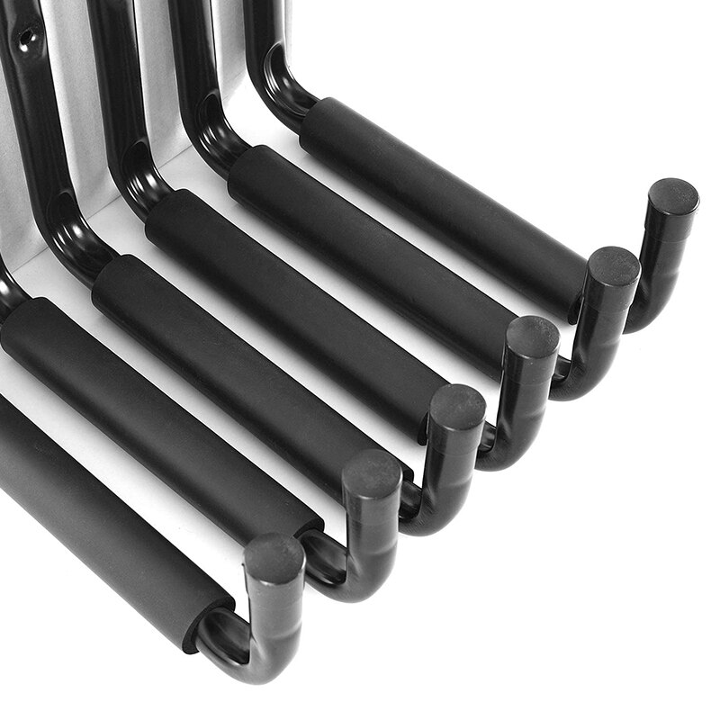 Heavy-Duty Garage Storage Utility Hook, Wall-Mounted Garage Hook and Storage Rack, Suitable for Ladder Tool (6PC)