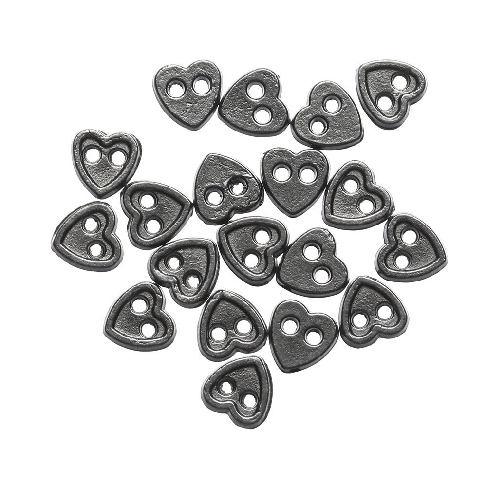 20 stk 4mm slikfarve håndlavet dukketøj spænder gør det selv dukketøj mini tegneserieknapper metalspænder til 1/6 dukketøj: 12