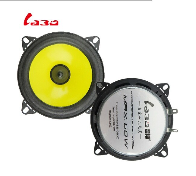 1 pari 4 tuuman auton kaiuttimet täyden alueen kaiuttimet autoihin autojen hifi lbps 401s- h parantaa äänikuplan reunaa
