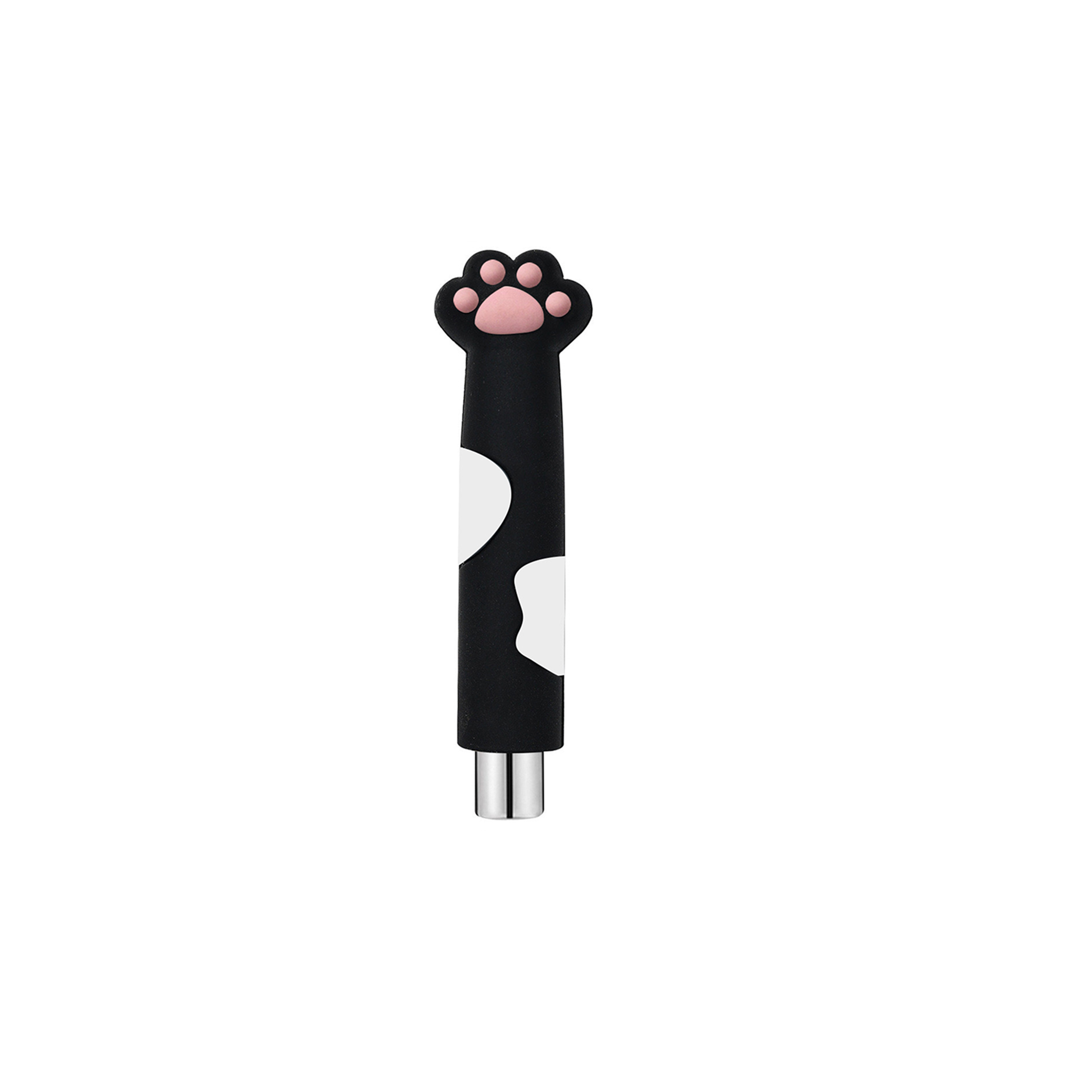 Caneta magnética para arte em unhas, pintura 3d de olho de gato, design de arte em unhas, varinha magnética de ponta dupla, esmalte em gel mágico para manicure de natal, 1 peça: Cinza claro