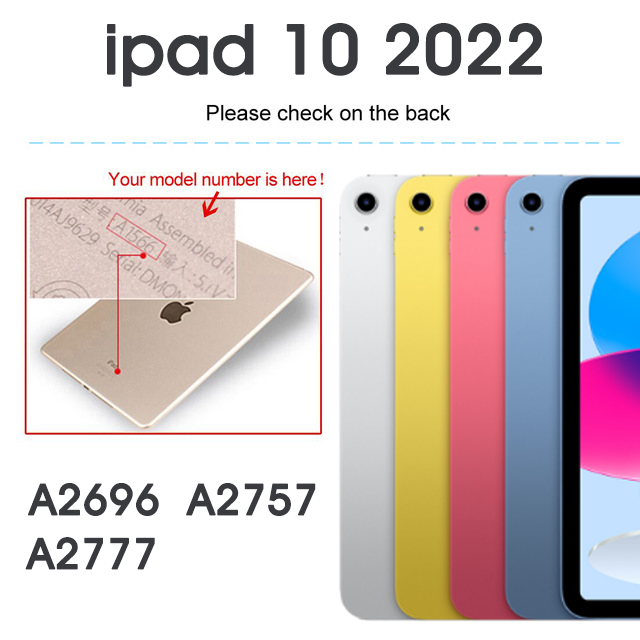 Clear Case For ipad pro 11 7th 8th 9th 10.2 generation 10’2 mini 6 5 9.7 air 1 3 10.5 Air 4 10.9 case cover funda: iPad Pro12.9 / Navy