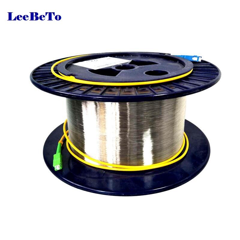 Sc/UPC-SC/Apc 1Km 9/125 Otdr Singlemode Enkele Blote Fiber Otdr Meten Glasvezelkabel 1Km otdr Test Glasvezel Rollen