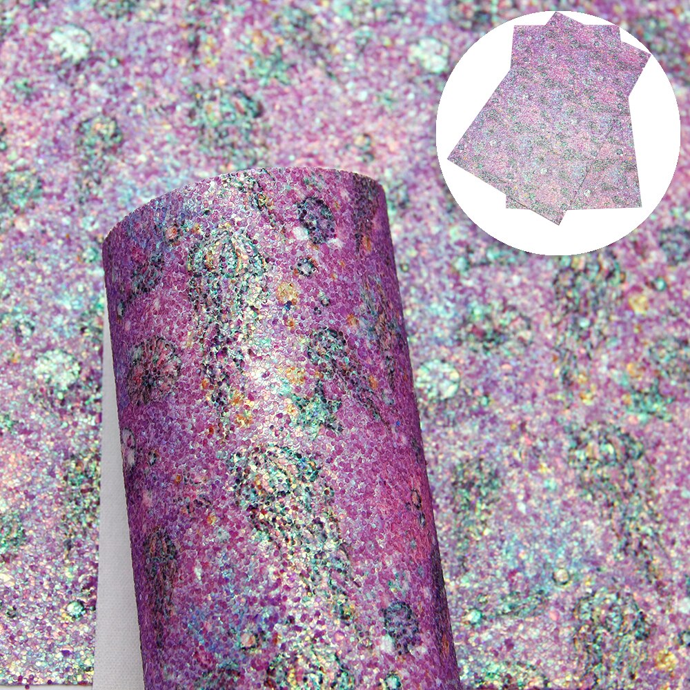 David accessoarer 20*34cm glitter halloween tryckt konstläder tyg diy rosett material heminredning ,1 yc 7789: 1078883006