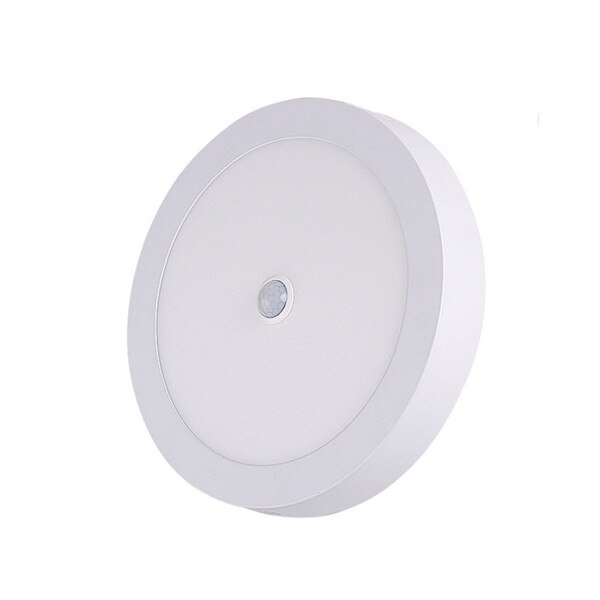 PIR Motion Sensor LED Ceiling Light LED Panel Lamp 6W 12W 18W 24W Surface Mount Lights Down Light Modern Lamp AC 85-265V: Round / 6W / Cold White