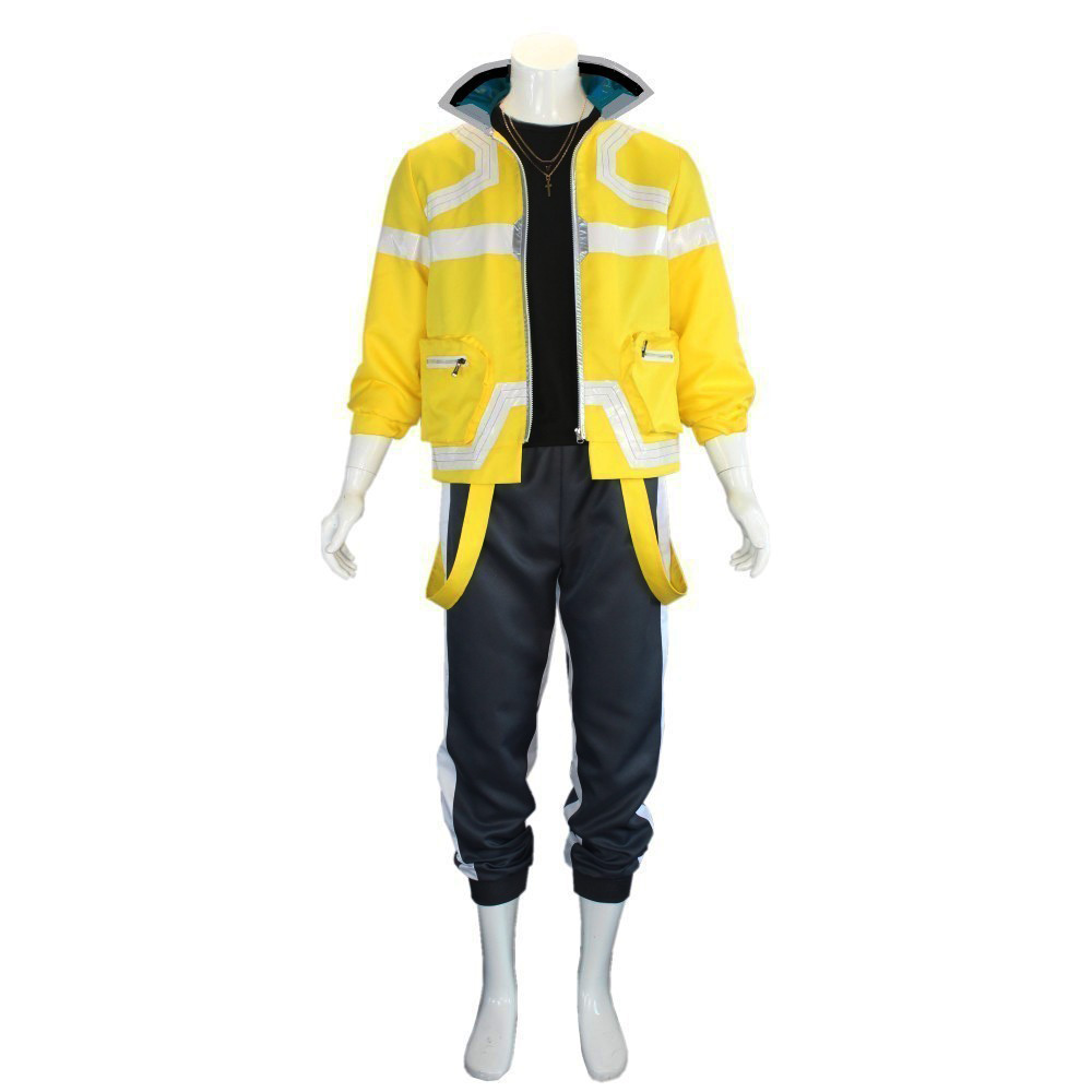 Anime cyberpunk edgerunners david cosplay traje anime cyberpunk: edgerunners david cosplay terno trajes de halloween para homem