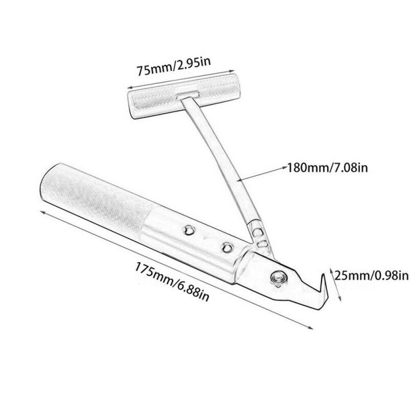 Universal Window Seal Remover Car Windshield Removal Tool Window Glass Seal Rubber Removal Repair Hand Tool Car Supplies